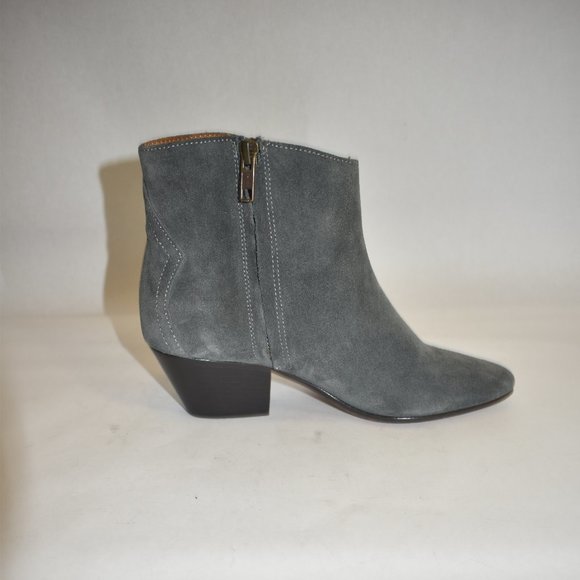 New! ISABEL MARANT  Dacken  Bootie Size 6 US 36 EU Gray - Picture 6 of 10